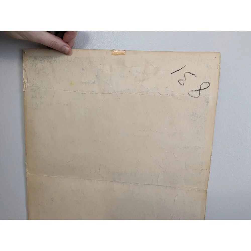 1951 Original 14x36 Halls Of Montezuma Movie theatre poster with Richard Widmark - Picture 10 of 10